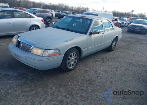 2003 Mercury Grand Marquis Ls from USA, damaged, VIN 2MEHM75W93X675959
